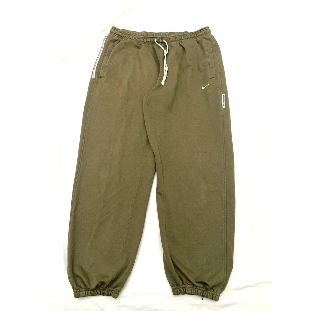 Nike Dri-FIT Standard Issue Pants Men's XXL Green Joggers Sweatpants CK6365-010